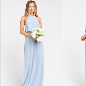 NWT blue bridesmaid dress